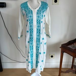 Kurta with stretch pants in size 44 (large) cotton
